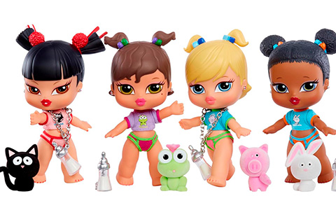 New Bratz Babyz reproduction dolls 2024 Yasmin, Sasha, Cloe and Jade