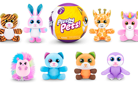 5 Surprise Plushy Pets Series 2