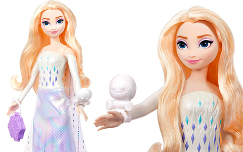 Disney Princess Spin and Reveal dolls from Mattel