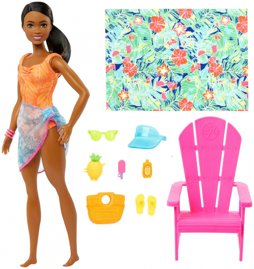 Barbie Pink Passport Hawaii Doll 2024