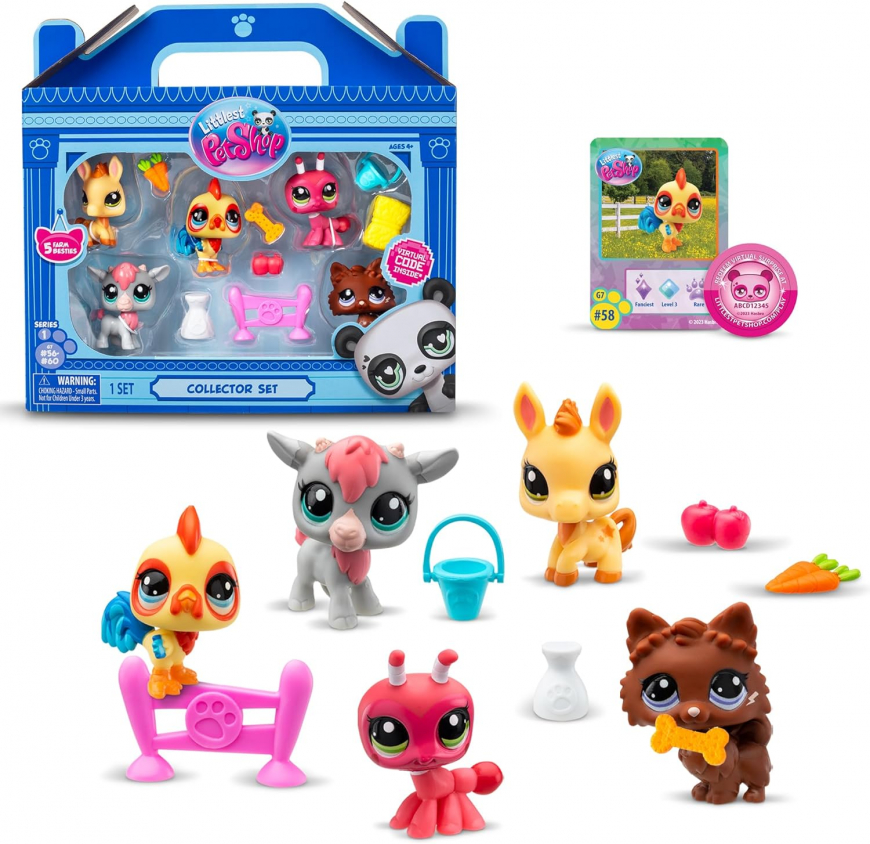 New Littlest Pet Shop Collector Set Farm Besties Theme