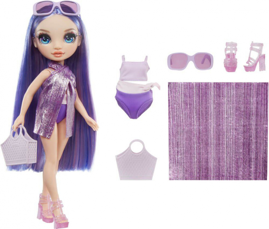 Rainbow High Swim and Style Violet doll