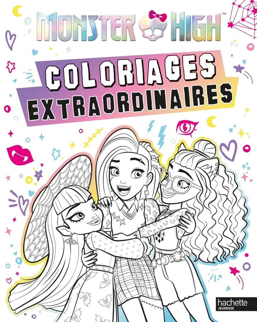 Monster High - Coloriages extraordinaires book