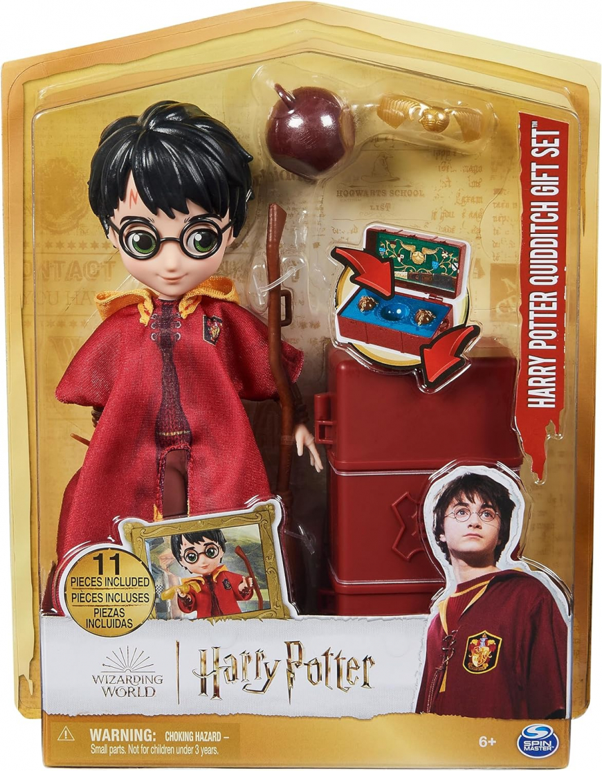 Harry Potter Quidditch Gift Set with doll and Accessories