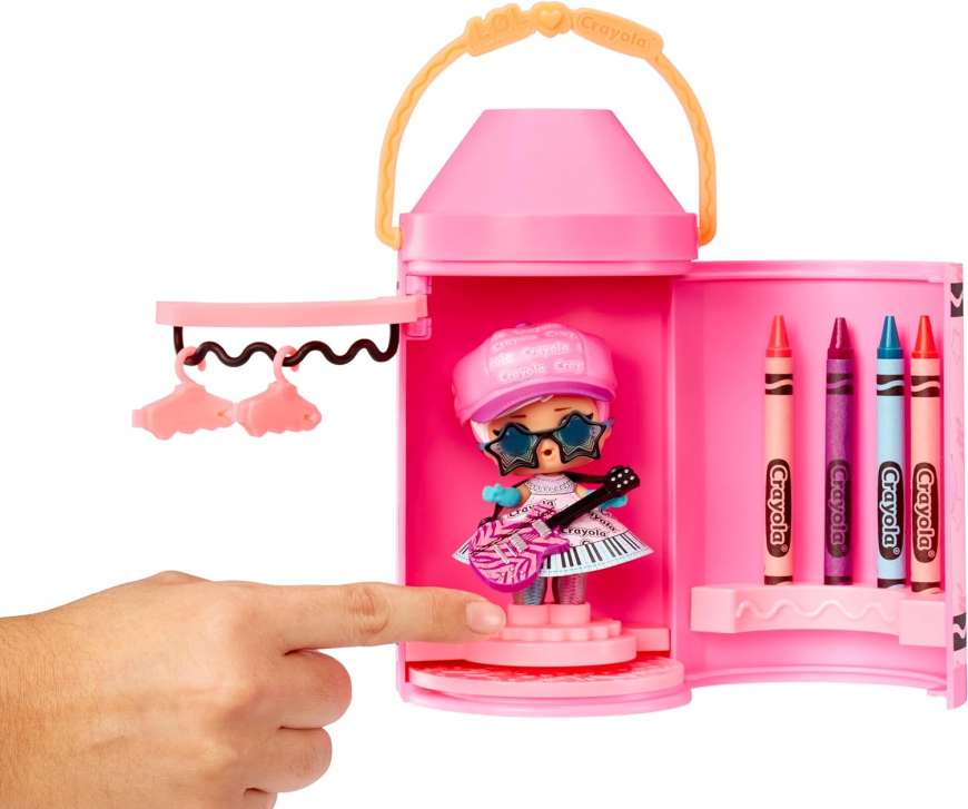 LOL Surprise Loves Crayola Color Me Studio dolls