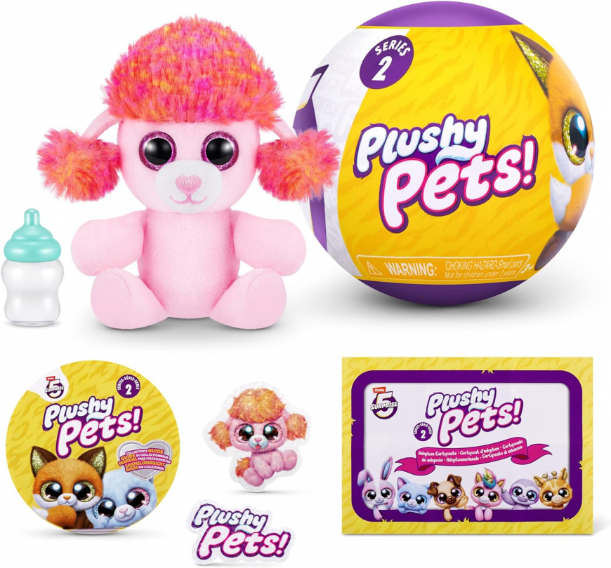 5 Surprise Plushy Pets Series 2