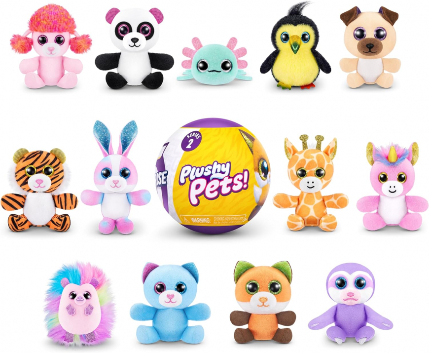 5 Surprise Plushy Pets Series 2