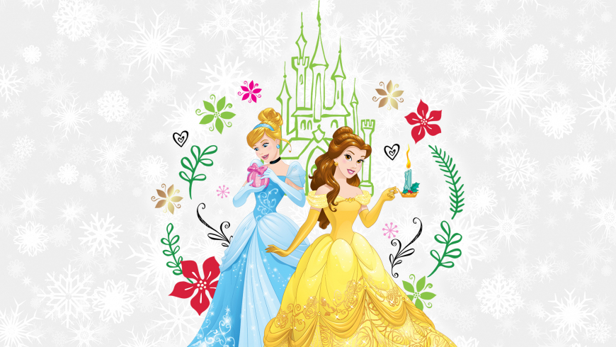 New Disney Princess Christmas Wallpapers HD pictures