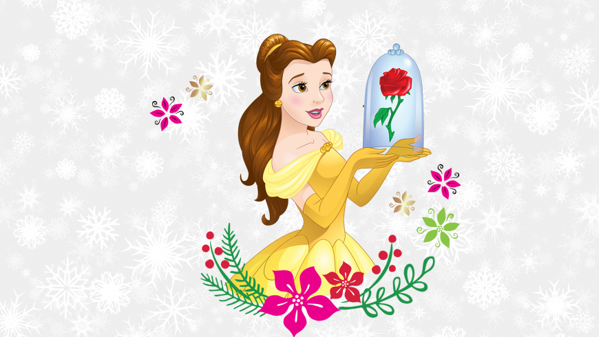 New Disney Princess Christmas Wallpapers HD pictures