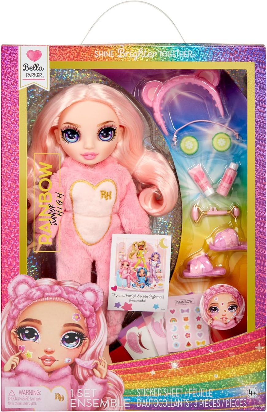 Rainbow High Junior High Pajama Party Bella doll