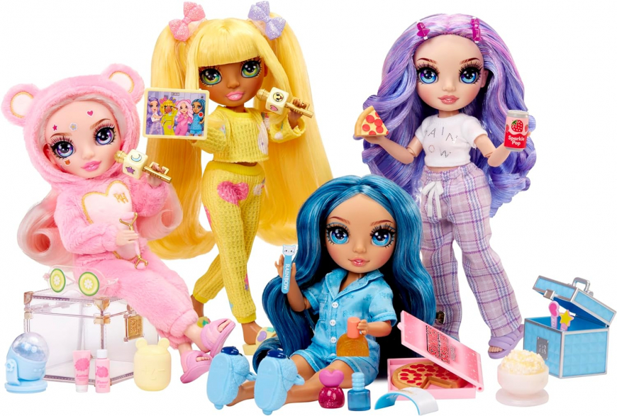 Rainbow High Junior High Pajama dolls