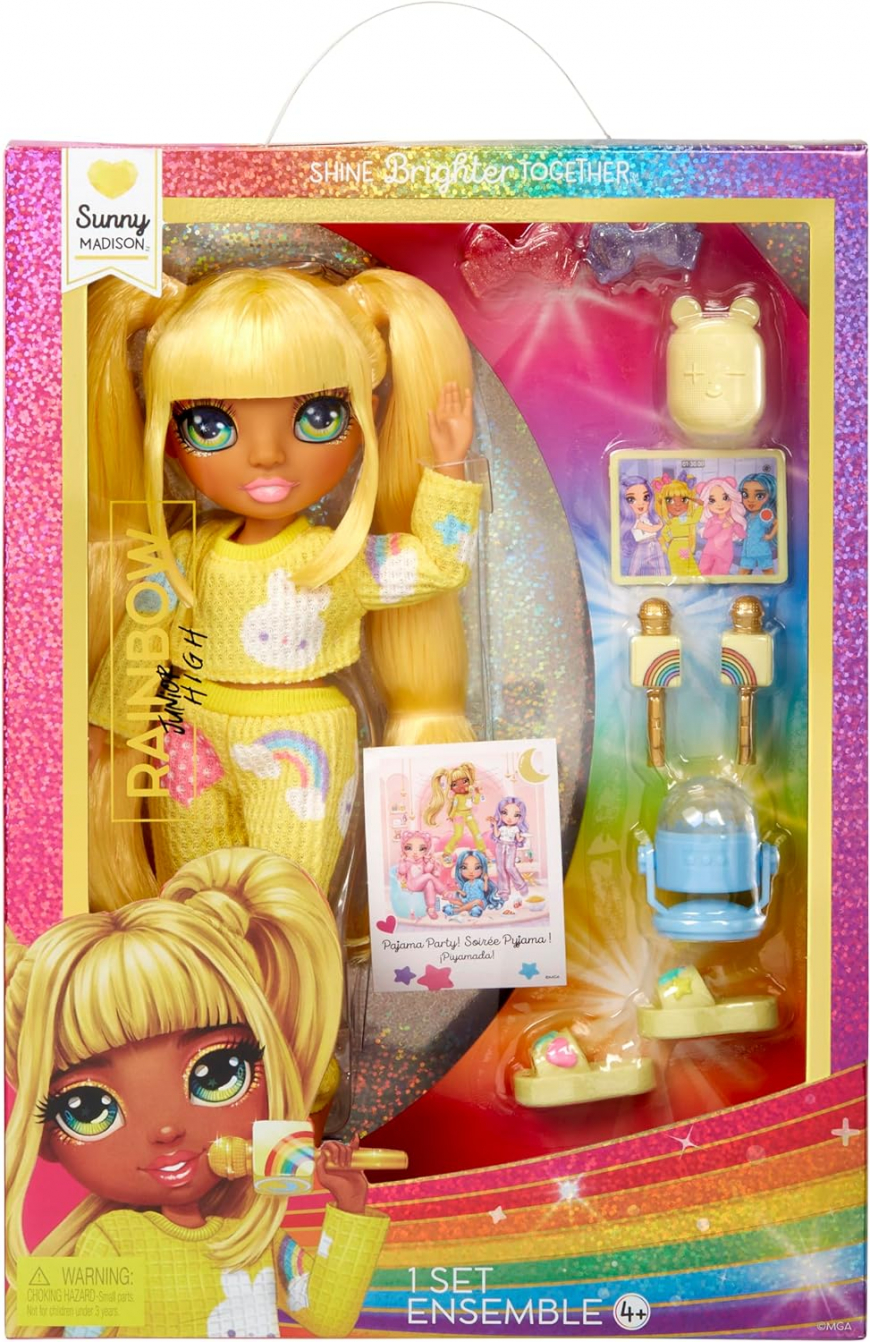 Rainbow High Junior High Pajama Party Sunny doll