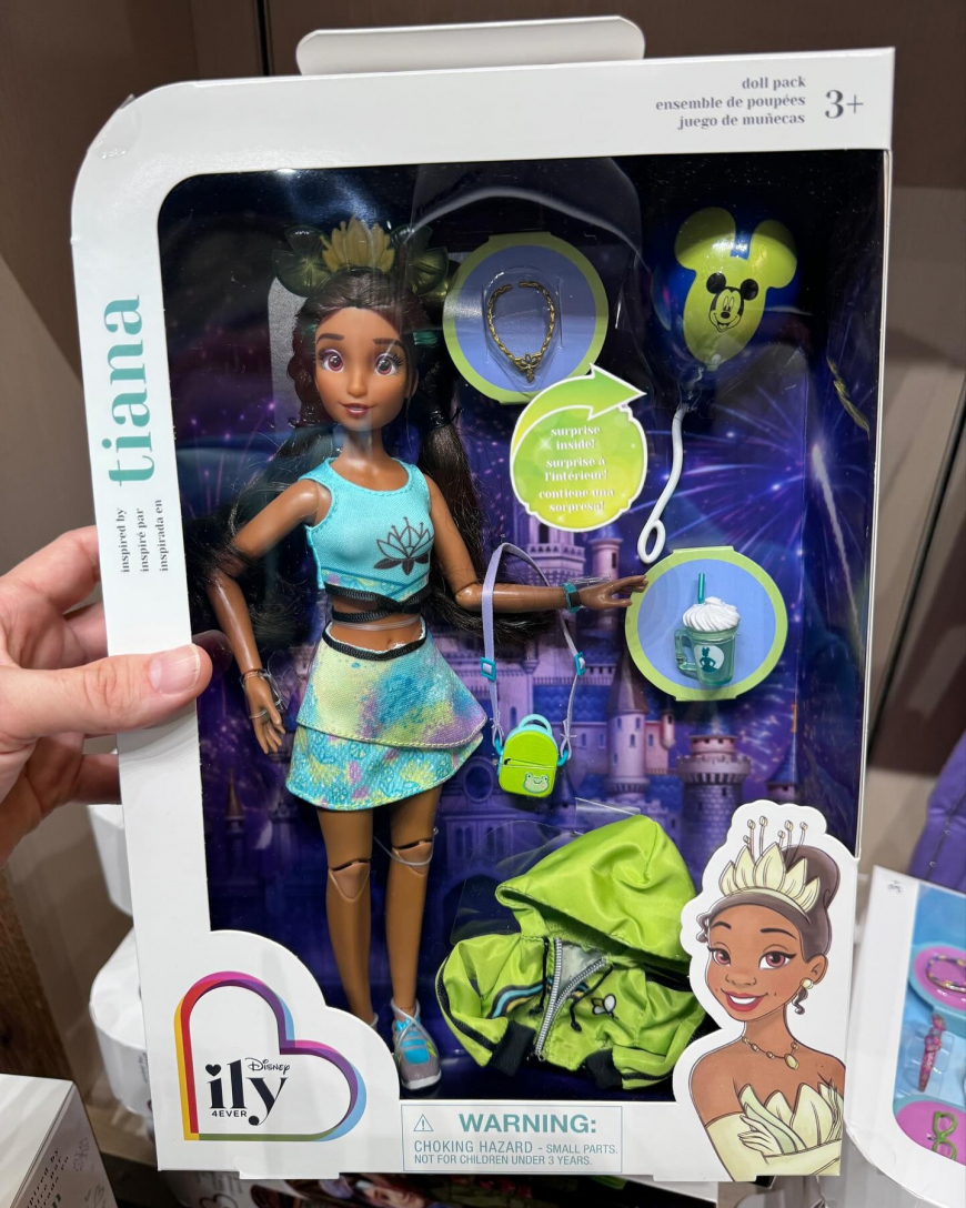 New Disney Ily Forever Tiana fan wave 2 doll