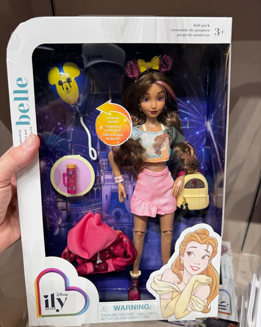 New Disney Ily Forever Belle fan wave 2 doll