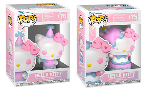 Funko Pop Hello Kitty 50th Anniversary figures