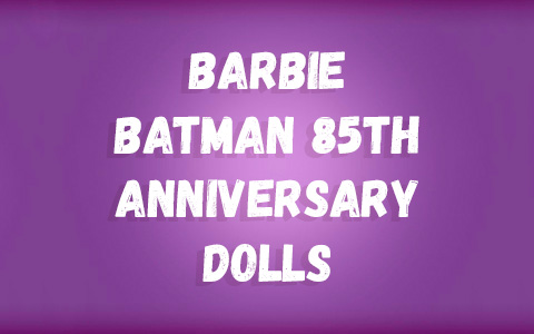 Barbie Signature Batman 85th Anniversary Harley Quinn and Poison Ivy dolls
