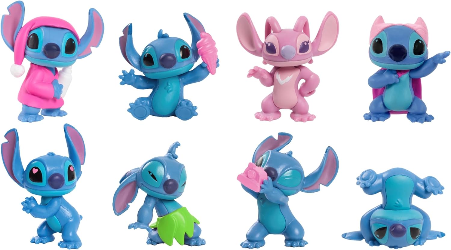 Disney Stitch Figures From Lilo And Stitch movie