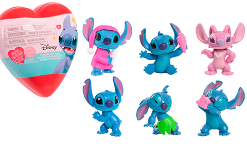 Just Play Disney Stitch Mini Valentine Figures