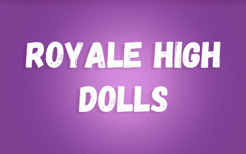 Royale High dolls and toys 2024 from Jazwares