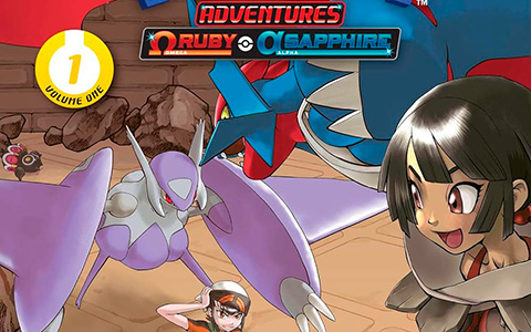 Pokemon Adventures: Omega Ruby and Alpha Sapphire volume 1 manga book