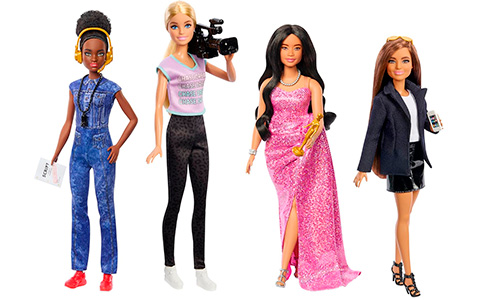 Barbie Career of the Year 2024 dolls set - Women in film