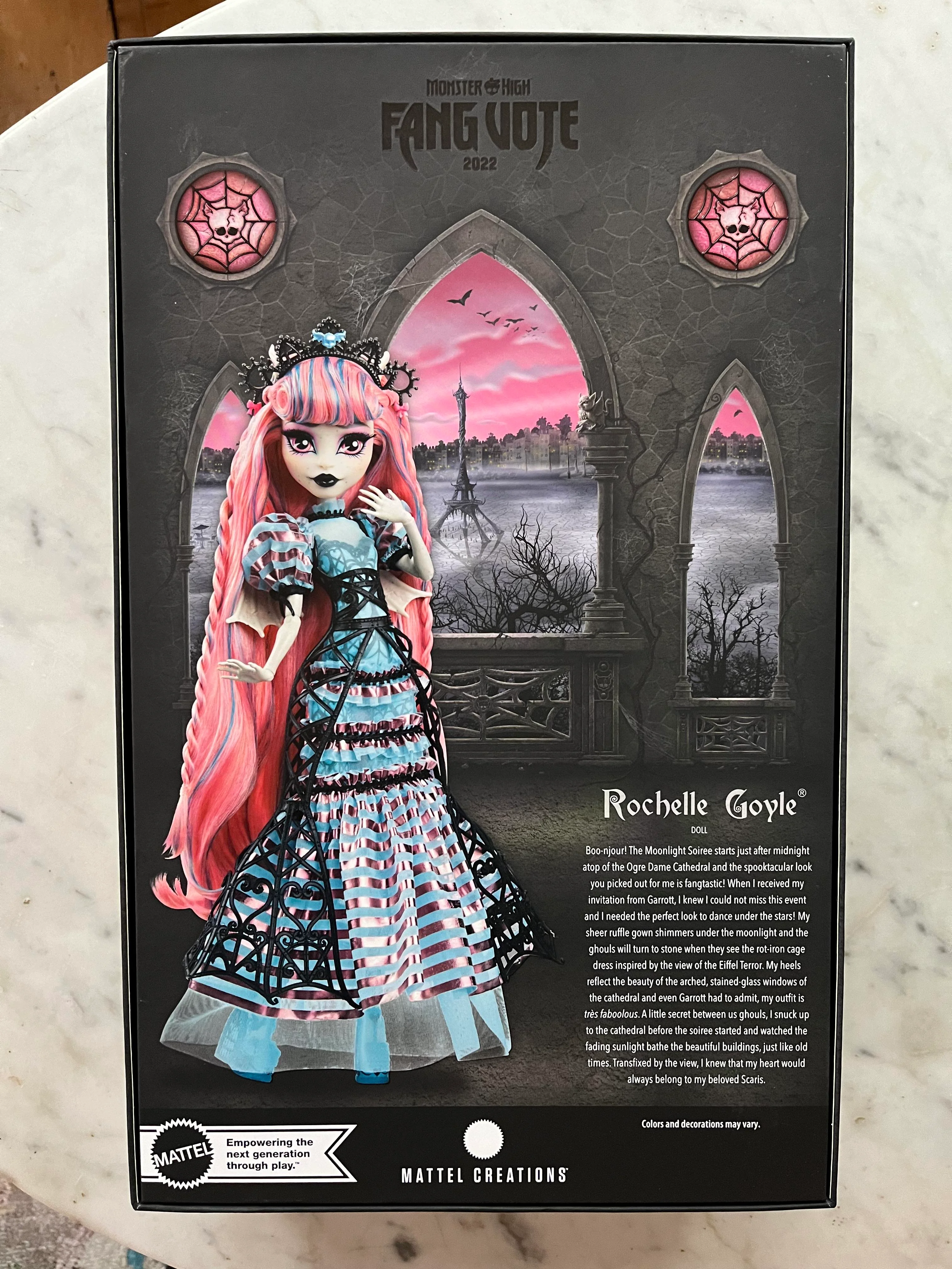 Monster High Fang Vote Collector Rochelle Goyle doll 2023 - 2024