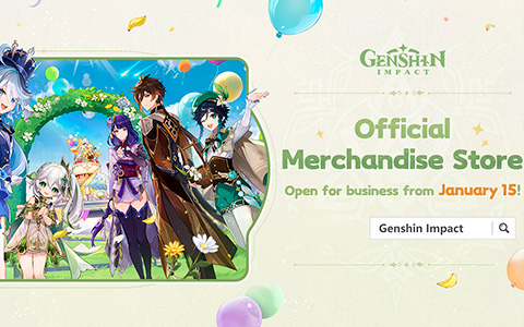 Genshin Impact official flagship store on Amazon