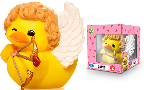 TUBBZ Boxed Edition Cupid Collectible Vinyl "Rubber" Duck Figure for Valentine's Day