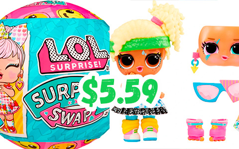 LOL Surprise Surprise Swap dolls with bonus facial expressions