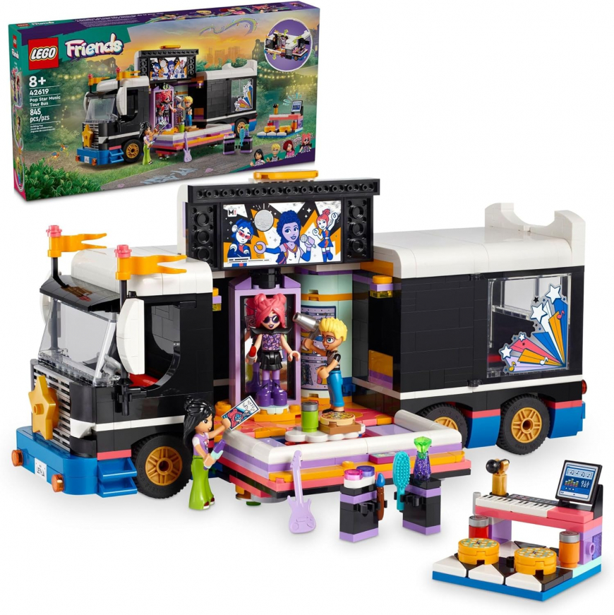 LEGO Friends Pop Star Music Tour Bus