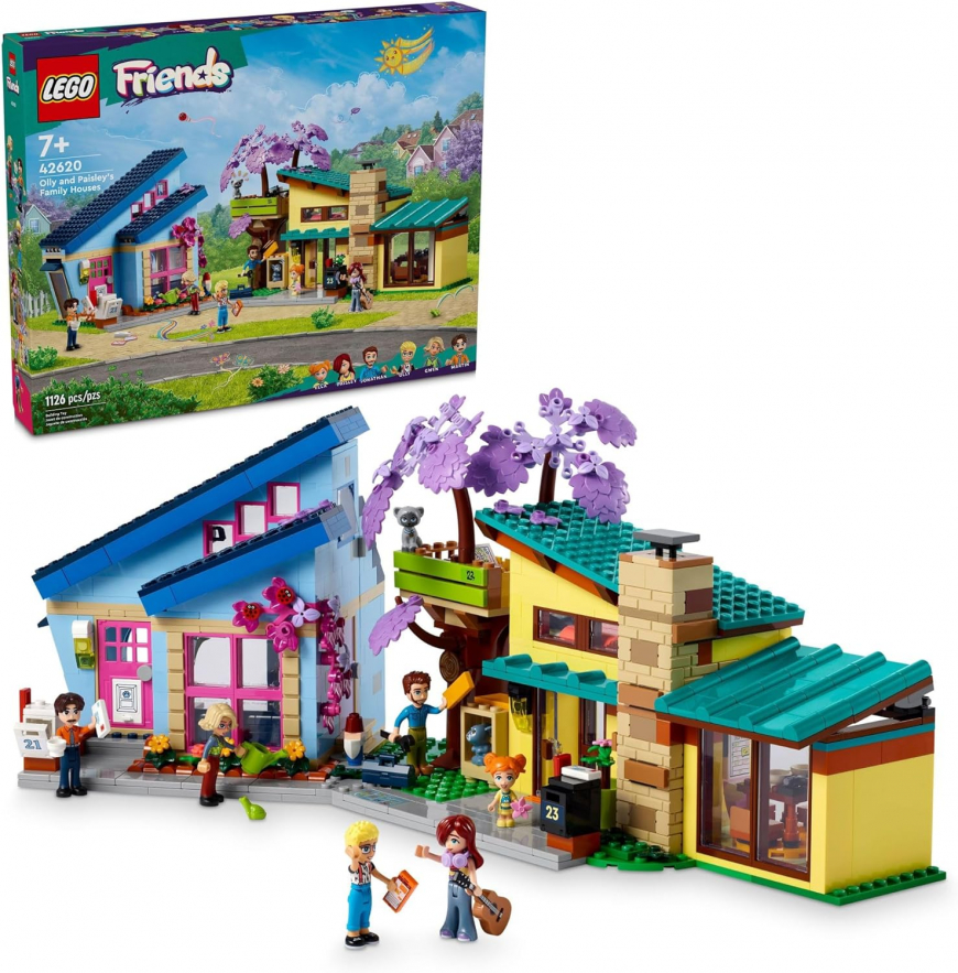 LEGO Friends Olly and Paisley's Family Houses