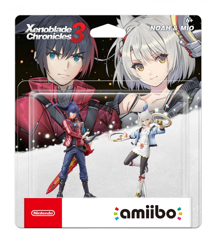 amiibo Noah + Mio 2-Pack - Xenoblade Chronicles 3 Series figures