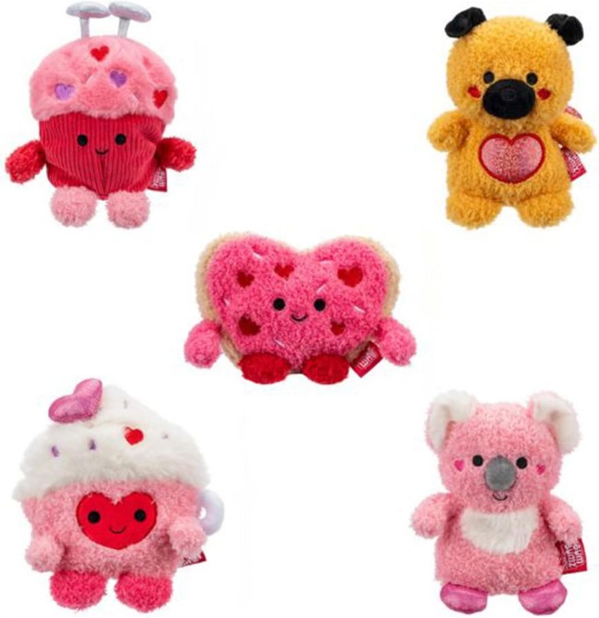 BumBumz 4.5-inch SweetBumz Series II Valentine Plushes 5-Pack