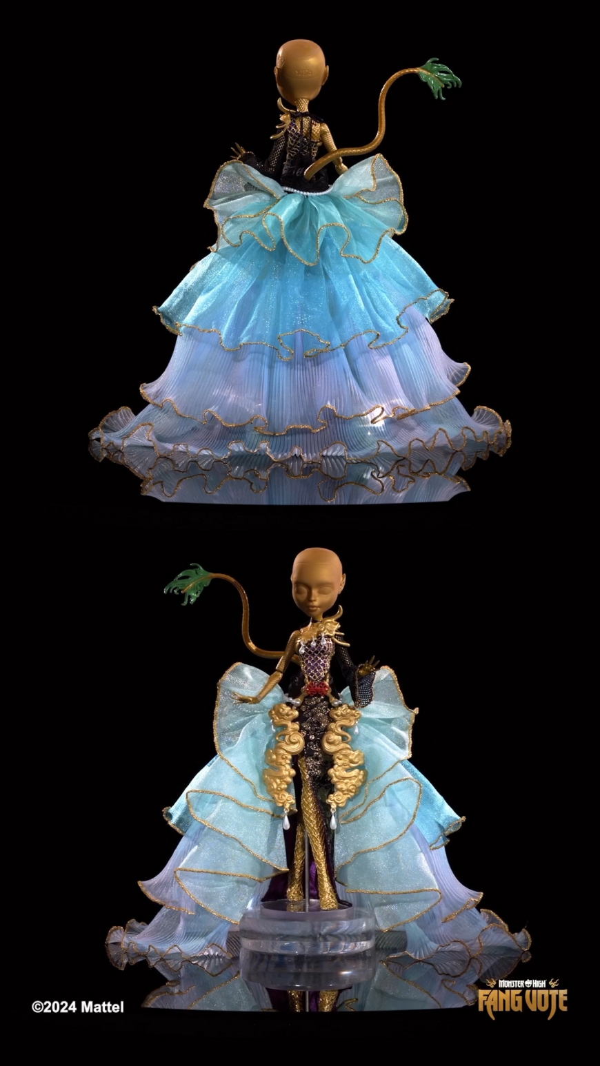 Monster High Jinafire Long Fang Vote Dragon year Skullector doll