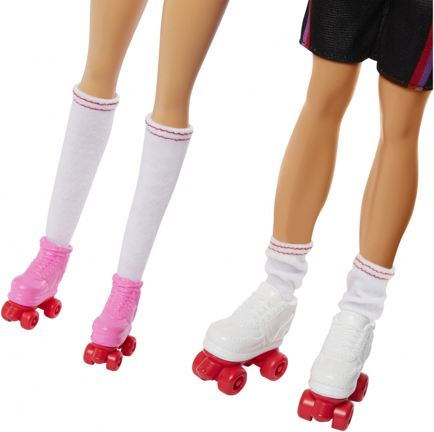 Barbie Fashionistas 65th anniversary 2 pack - new roller skating Barbie and Ken dolls