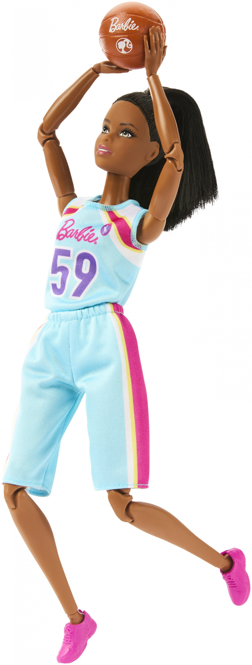 Barbie Made to Move 2024 Basketball Player doll HKT74