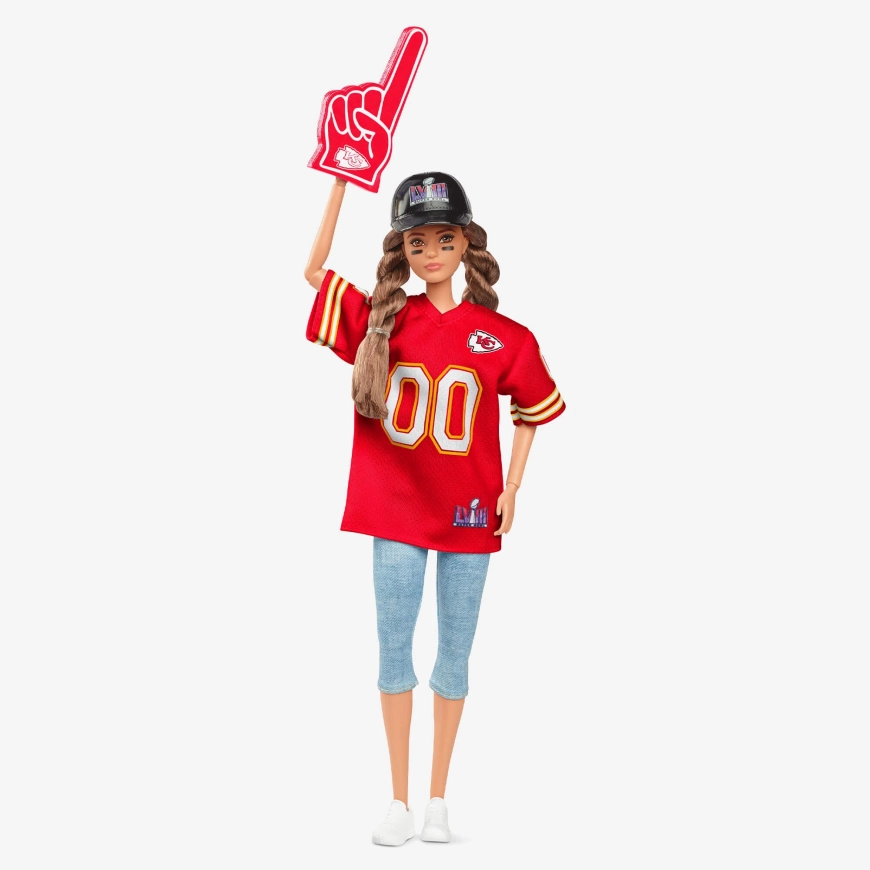 Barbie NFL Super Bowl dolls: Kansas City Chiefs and San Francisco 49ers