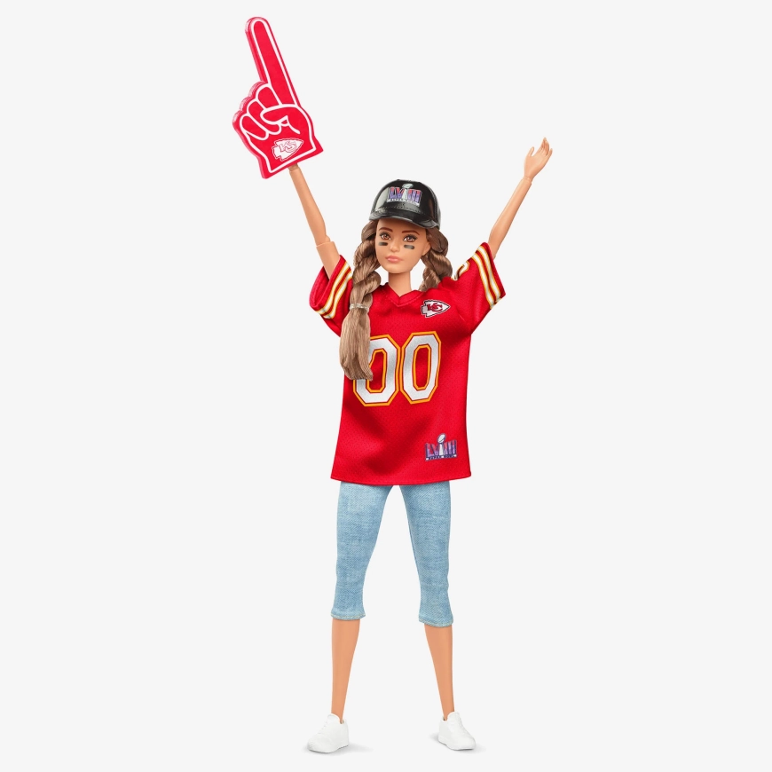 Barbie NFL Super Bowl dolls: Kansas City Chiefs and San Francisco 49ers