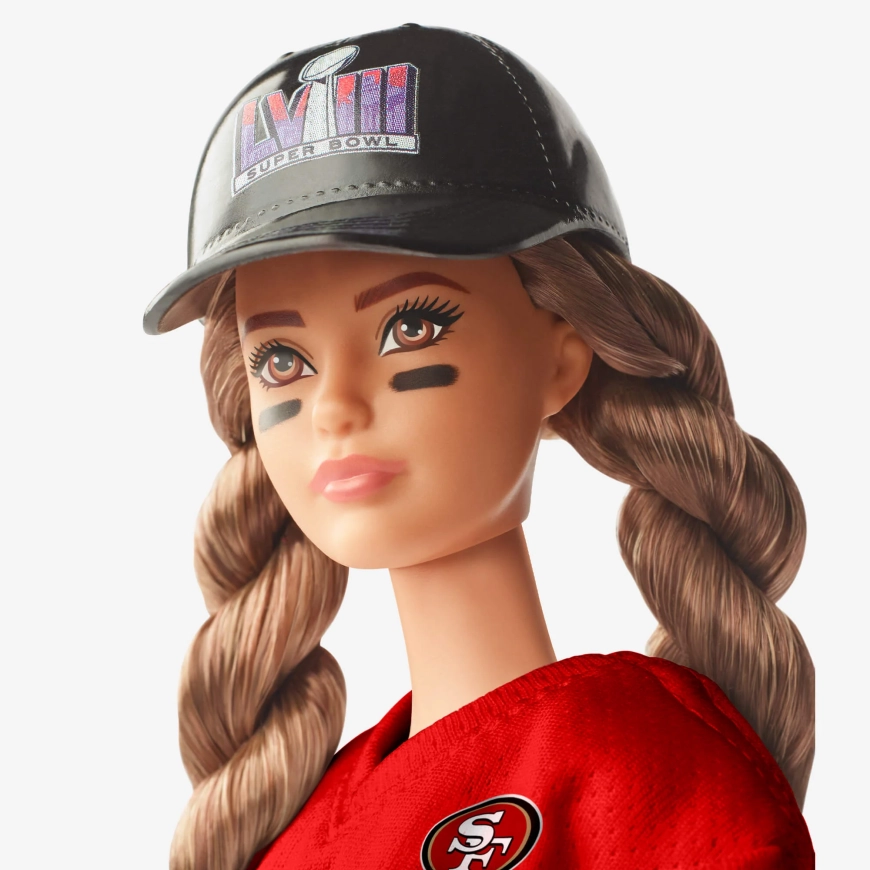 Barbie NFL Super Bowl Champion Doll San Francisco 49ers doll
