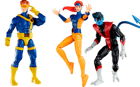 Marvel Legends Series X-Men 97 figures: Jean Grey, Cyclops, Nightcrawler, Magneto, Goblin Queen and The X-Cutioner