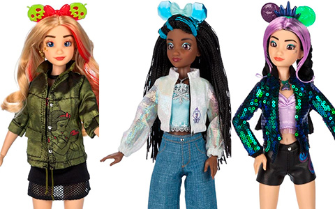 New Disney Ily 4ever dolls Snow White, Belle, Ariel, Tiana, Rapunzel, Elsa and Swen!