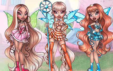 Winx Club fairies from Ezequiel Zacarkim ART