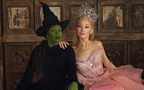 Wicked movie 2024 with Ariana Grande and Cynthia Erivo trailer and poster