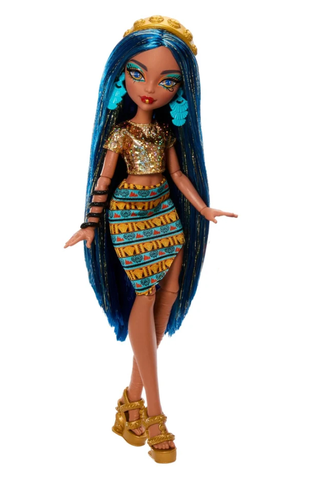 Monster High Cleo de Nile Self-Scare Day G3 doll vanity playset