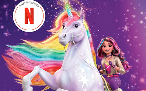 Unicorn Academy: Sophia's Invitation book - Netflix’s Unicorn Academy novelisation