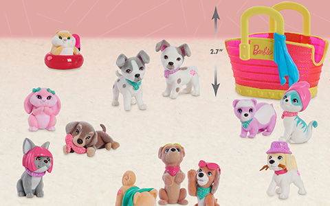 Barbie Pets Mini Collectible Blind Bag Figures 2024