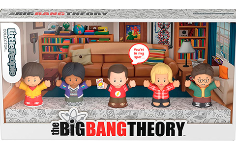 Little People Collector The Big Bang Theory in a Display Box