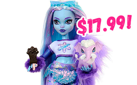 Monster High G3 Abbey Bominable and Clawd Wolf new 2023 dolls