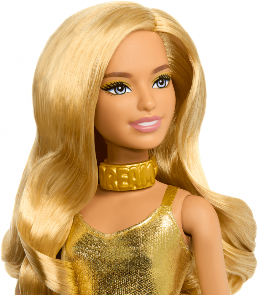 Barbie Fashionistas 222 doll 2024 - Golden Dream Barbie