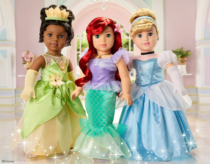 American Girl Disney Princess dolls 2024